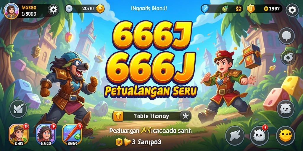 Gameplay thrilling dari 666J yang menantang dan mengasyikkan.