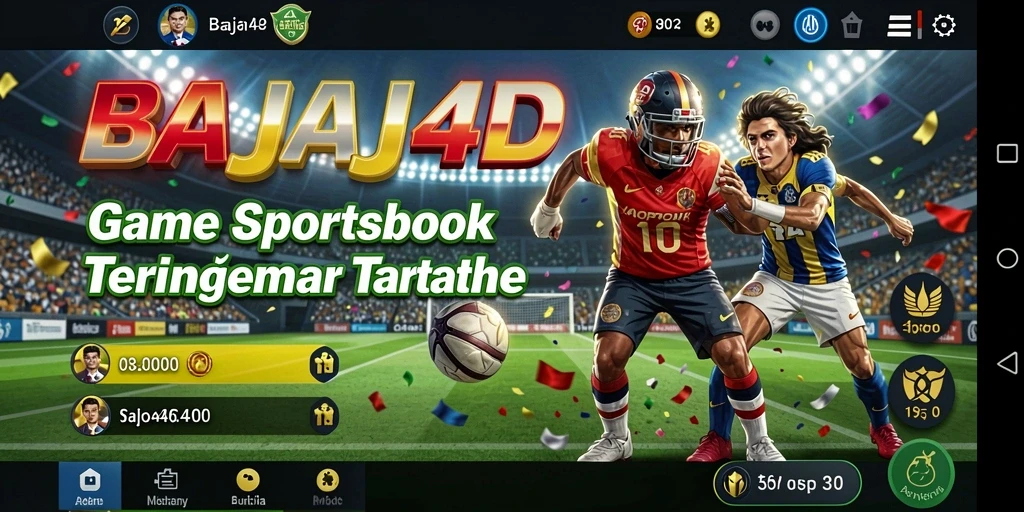 Tampilan gameplay taruhan di aplikasi BAJAJ4D.