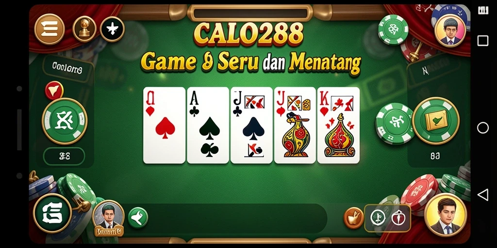 Tampilan gameplay seru di CALO288 dengan efek suara yang menarik.