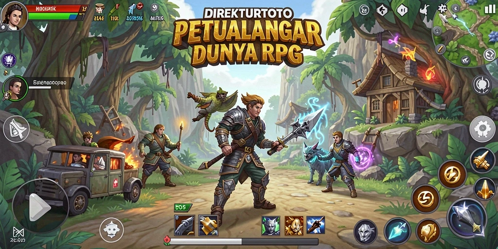 Tangkap momen epik dalam gameplay RPG DIREKTURTOTO.