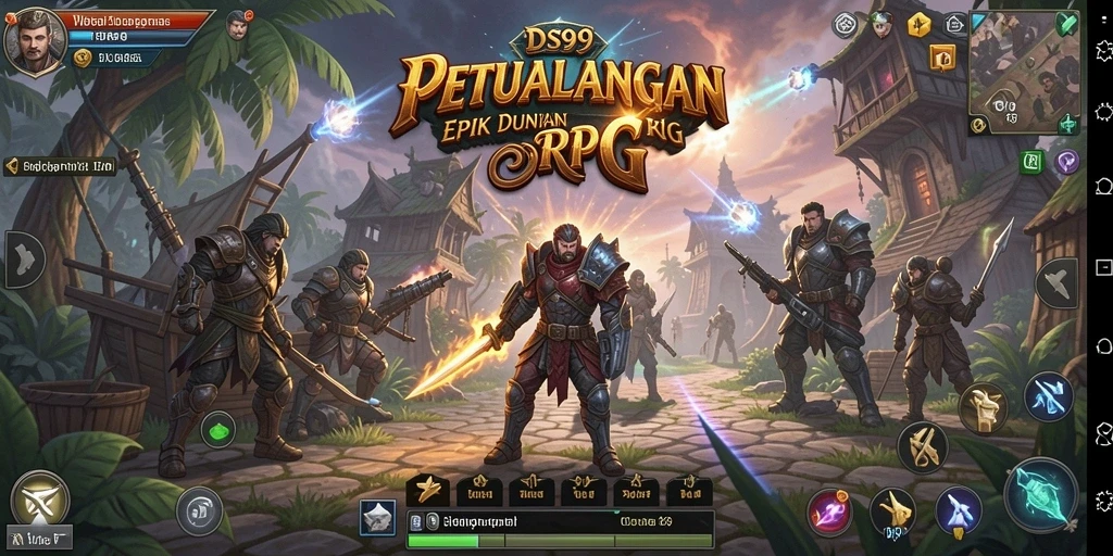 Gameplay RPG yang epik dan menarik dari DS99.