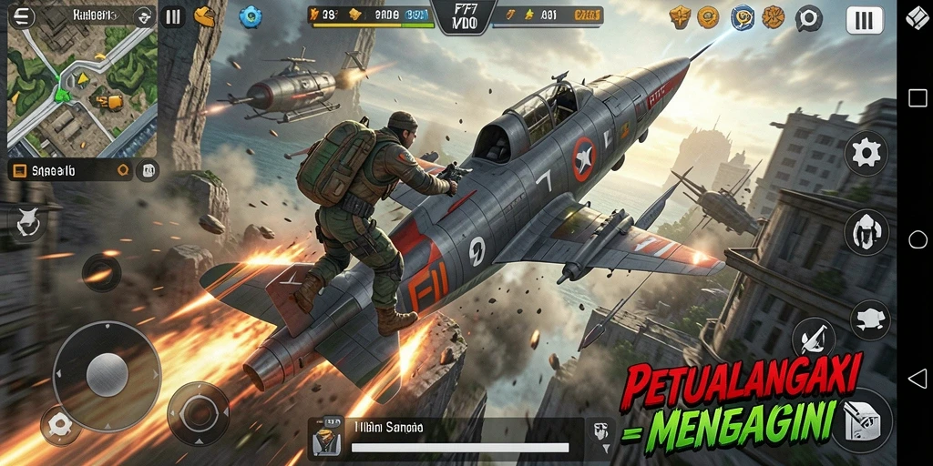 Tampilkan aksi seru dalam gameplay F7F7 yang menegangkan.