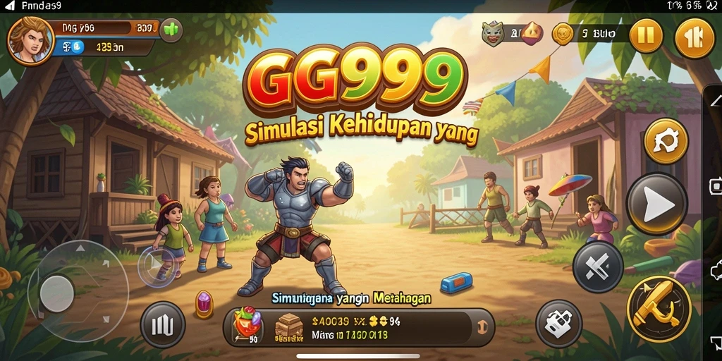 Tampilan gameplay <strong>GG999</strong> yang menakjubkan dalam dunia simulasi.