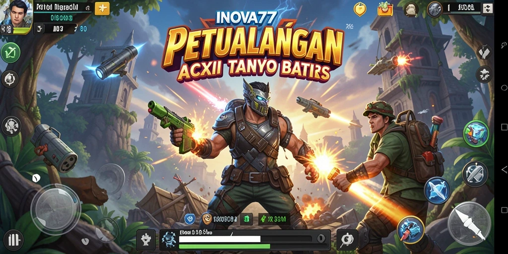 Screenshot gameplay menampilkan aksi seru dan grafis yang menakjubkan.