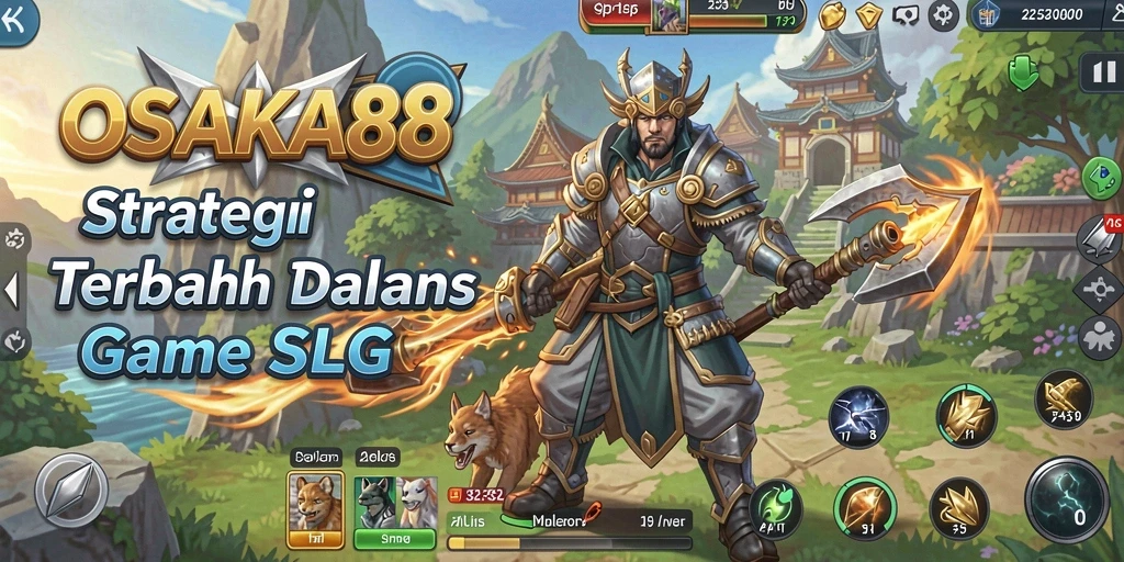 Tampilan dinamis gameplay OSAKA88 yang menegangkan saat mengatur strategi.