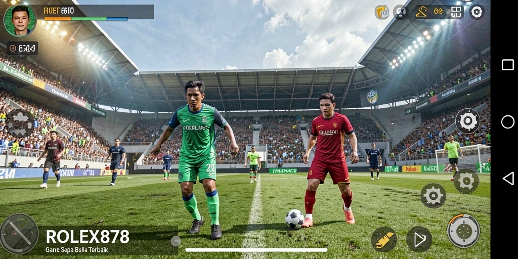 Tampilan gameplay <strong>ROLEX878</strong> yang menegangkan dan realistis.