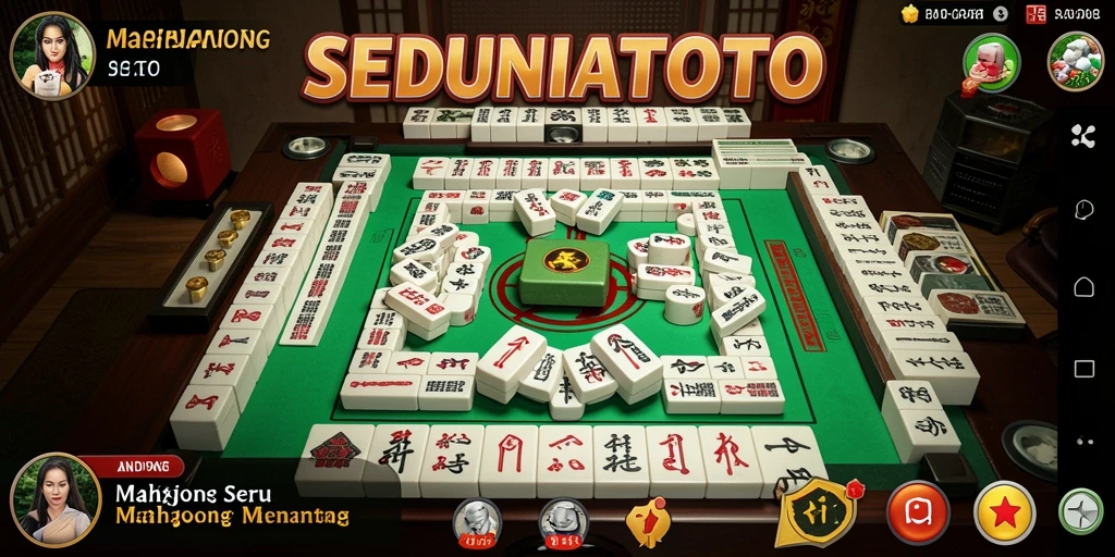 Tampilan gameplay menarik SEDUNIATOTO yang menggugah semangat.