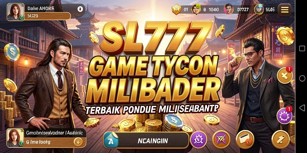 Tangkapan layar gameplay SL777 menunjukkan pengalaman Tycoon yang mendebarkan.