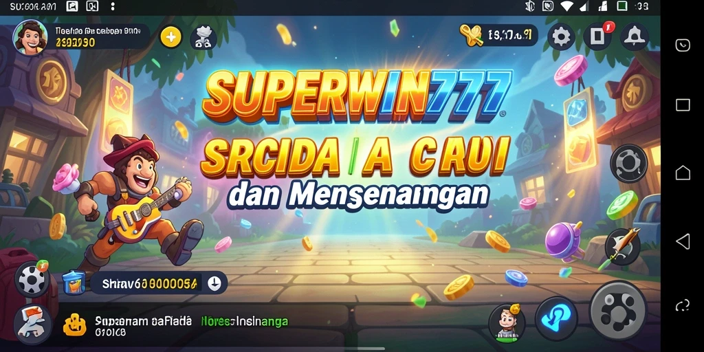 Tangkapan layar SUPERWIN777 menampilkan gameplay yang mengasyikkan dari genre Arcade.