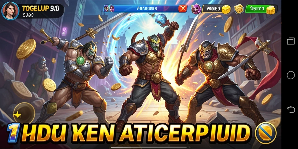Tampilan gameplay <strong>TOGELUP</strong> yang seru dan penuh aksi.